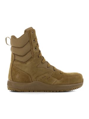 Men's Stone Force Safety Toe Tactical Boots with Side Zipper