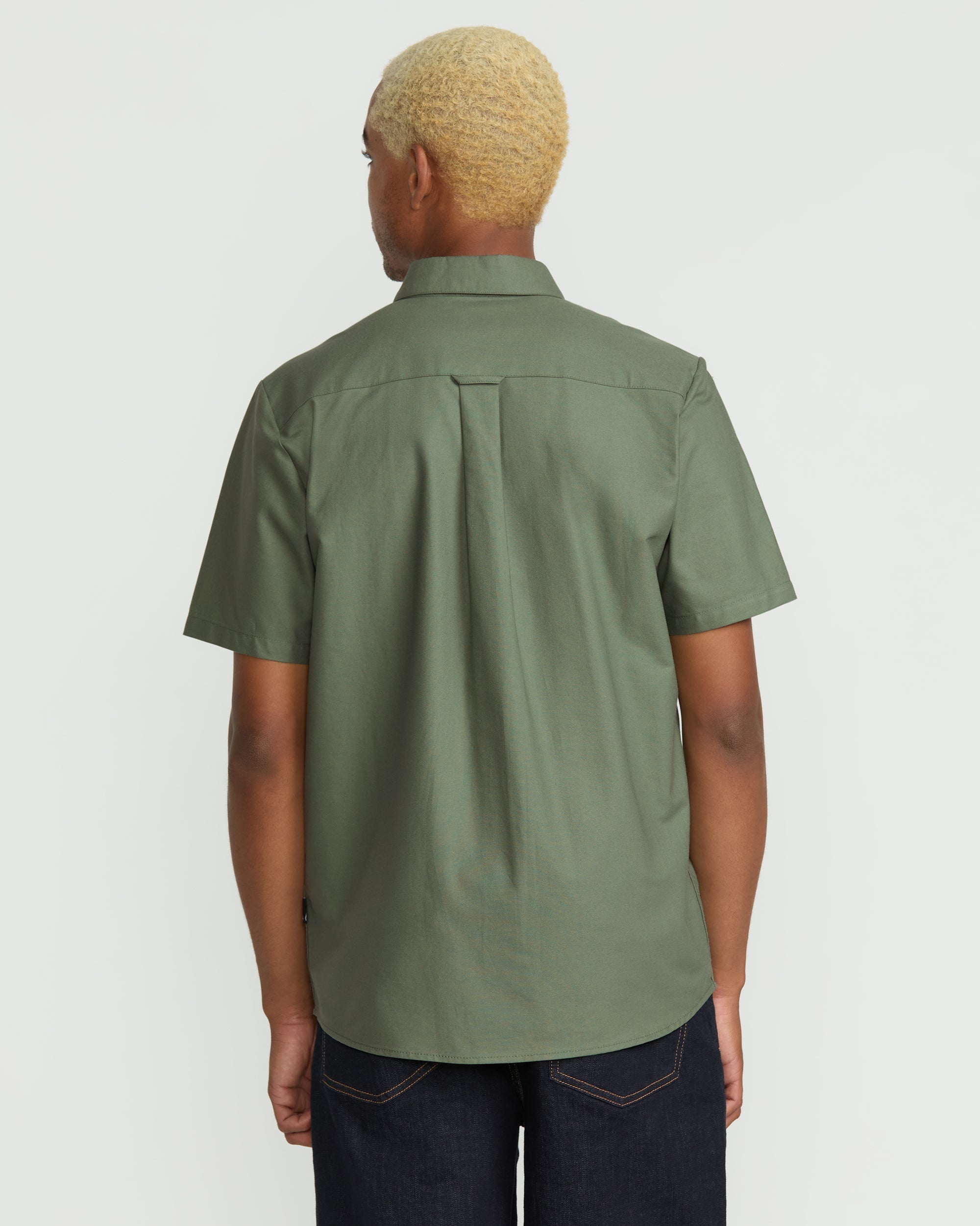 Men's Veeco Oxford Short Sleeve Shirt - Image 2