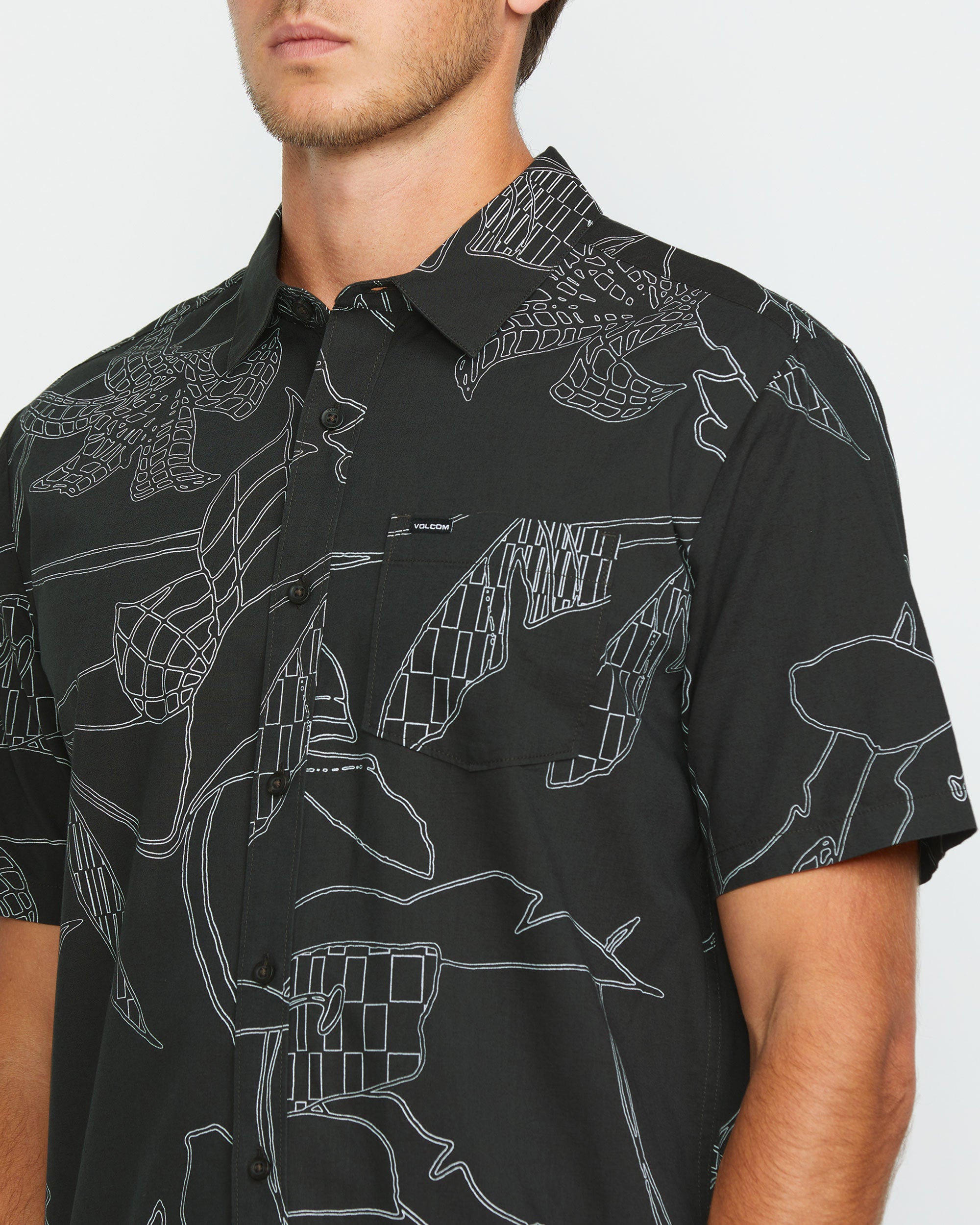 Men's Cad Floral Short Sleeve - Image 4