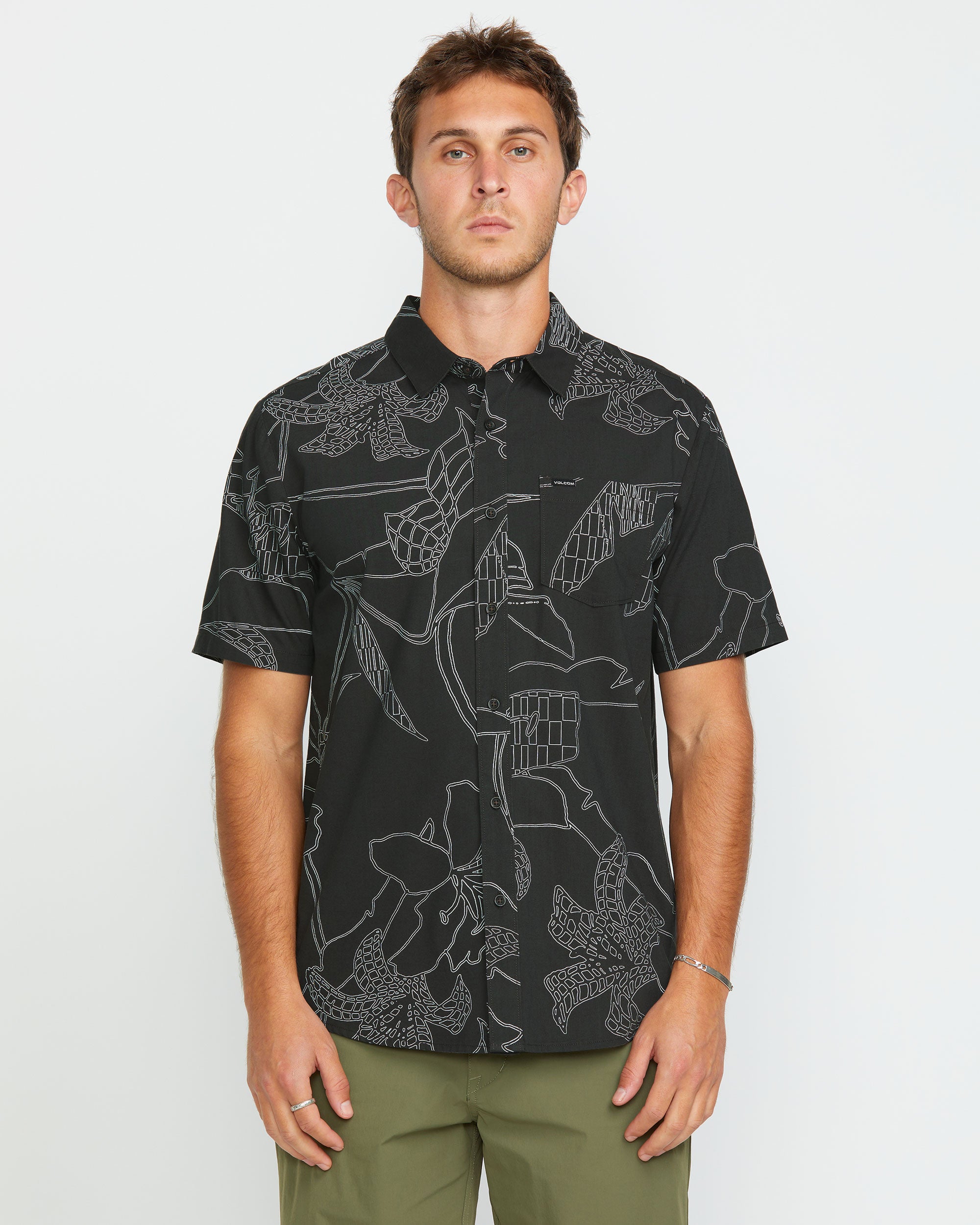Men's Cad Floral Short Sleeve - Image 3
