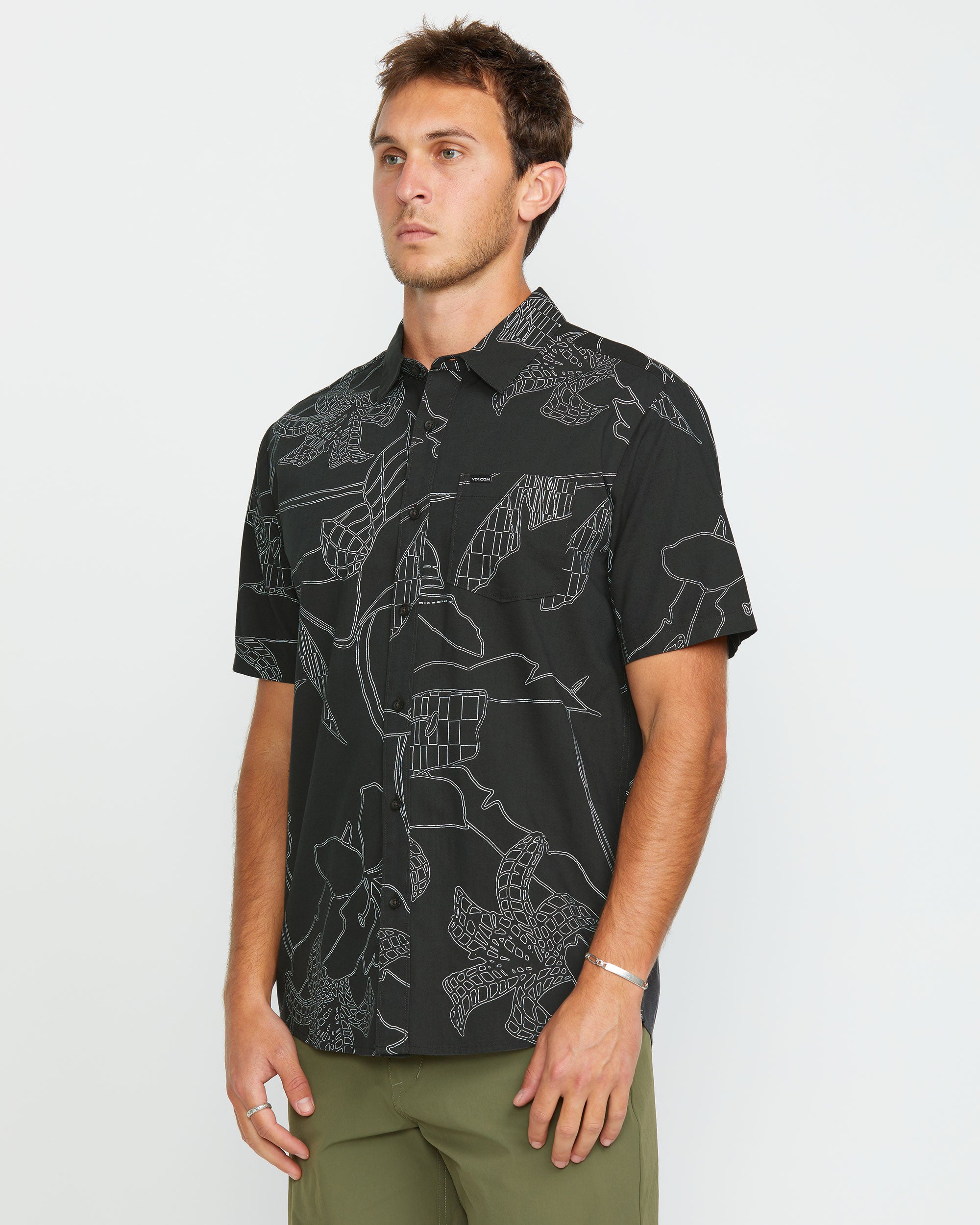 Men's Cad Floral Short Sleeve - Image 7