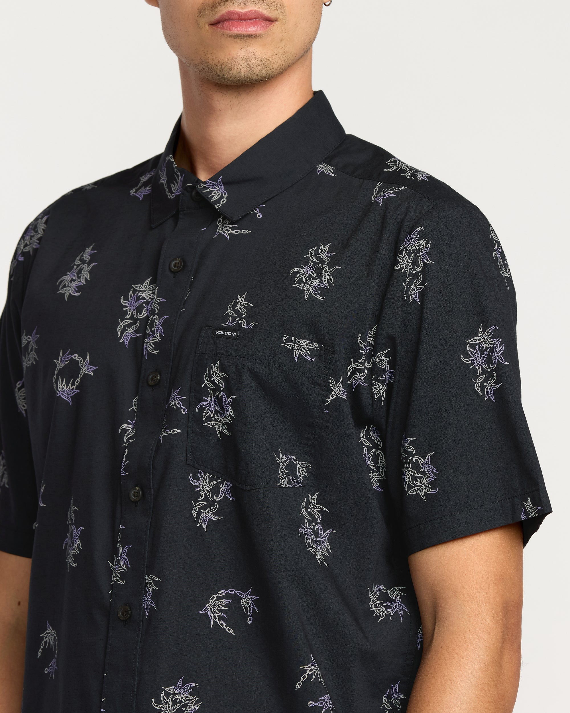 Men's Scaler Stone Woven Short Sleeve Shirt - Image 7