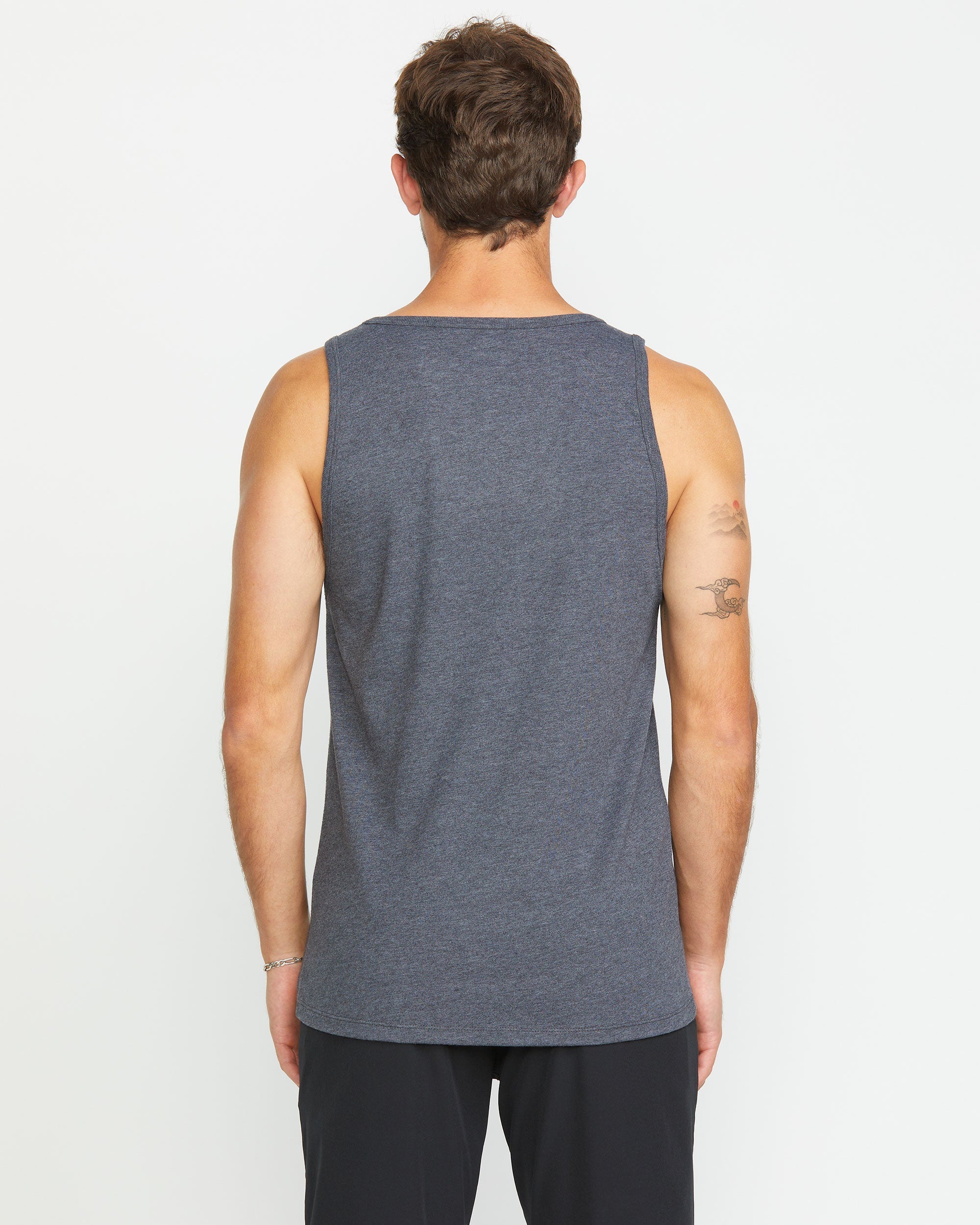 Men's Solid Heather Tank - Image 8