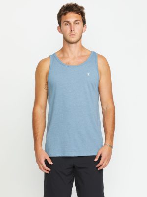 Men's Solid Heather Tank