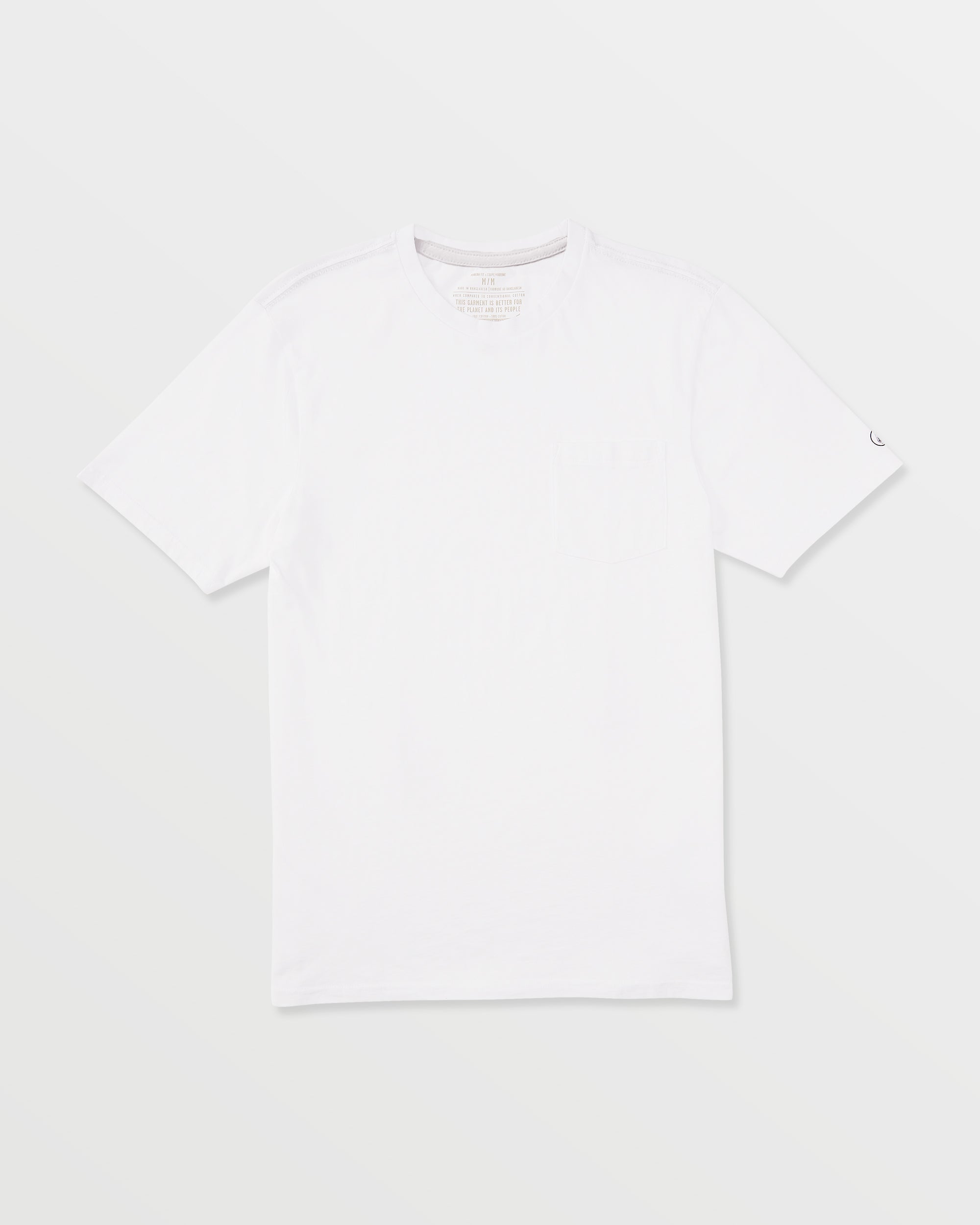 Men's Solid Short Sleeve Pocket Tee