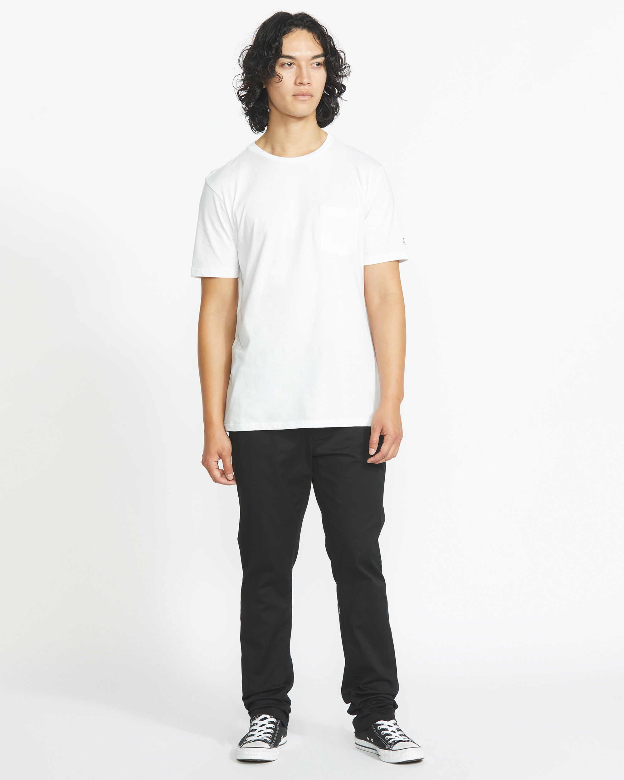 Men's Solid Short Sleeve Pocket Tee - Image 4