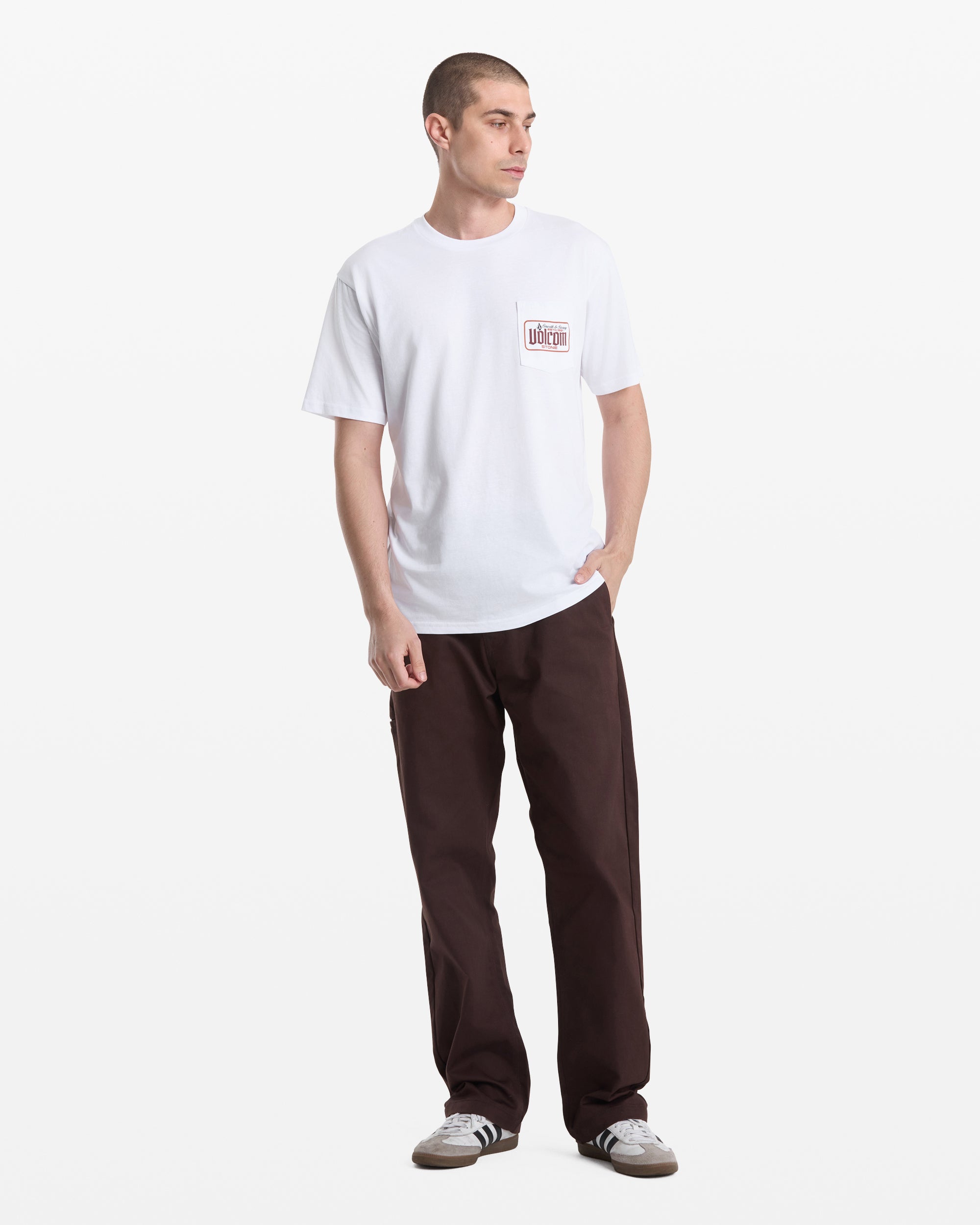 Men's Single Barrel Pocket Short Sleeve Tee