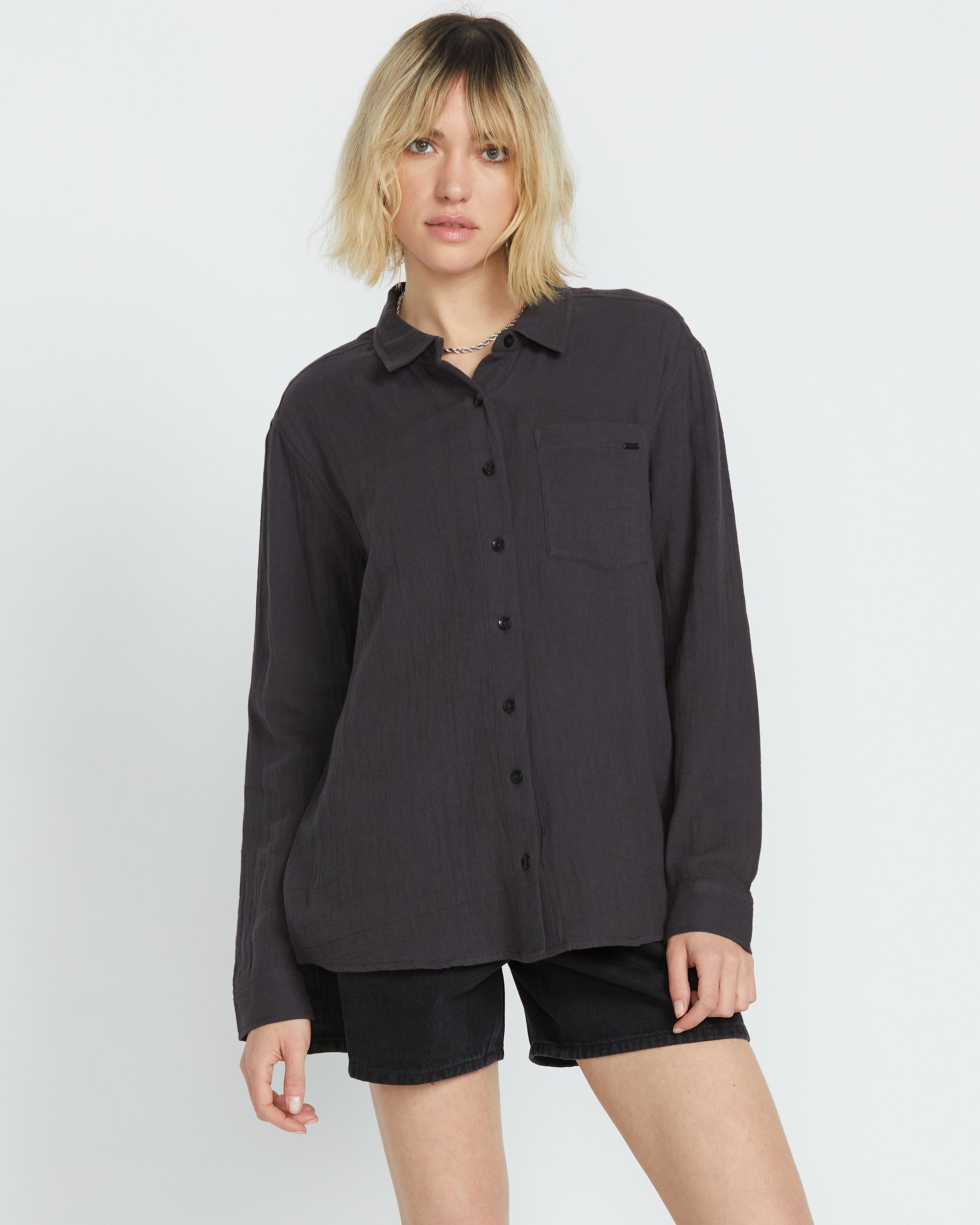 Women's Lil Button Up Long Sleeve