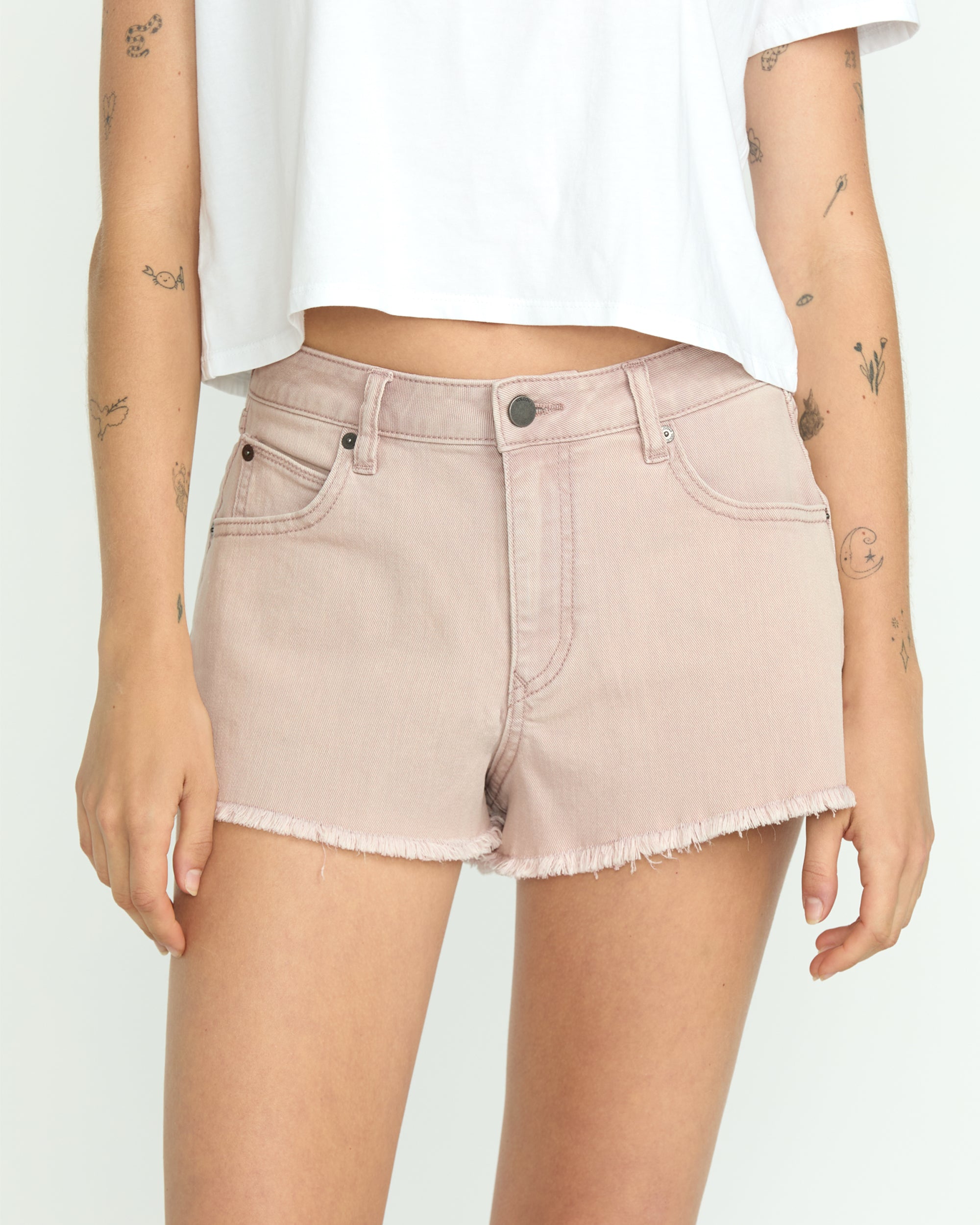 Women's 1991 Stoned Denim Shorts - Image 5