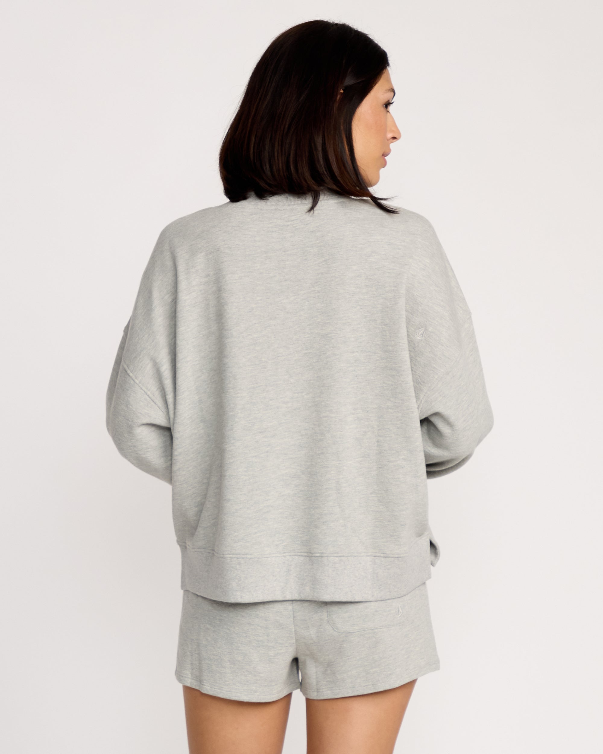 Women's Lived In Fleece Henley - Image 4