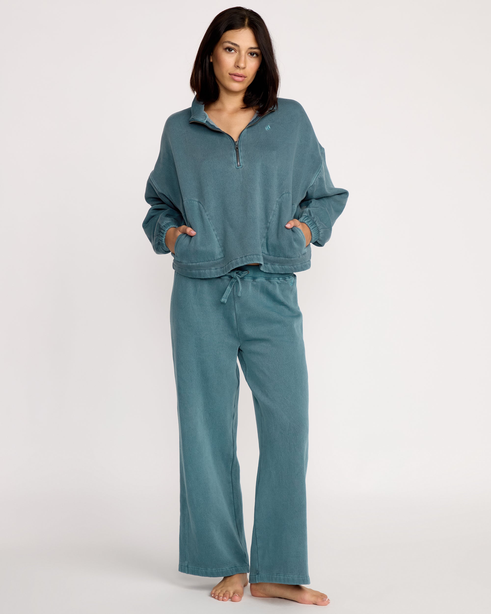 Women's Stone Soft Quarter Zip Pullover - Image 3
