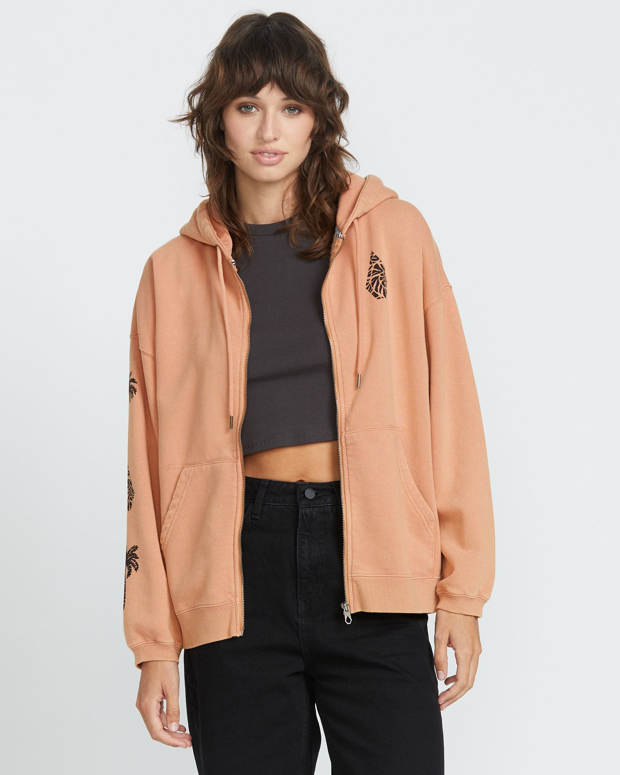 Women's Stone Art Up Zip - Image 8