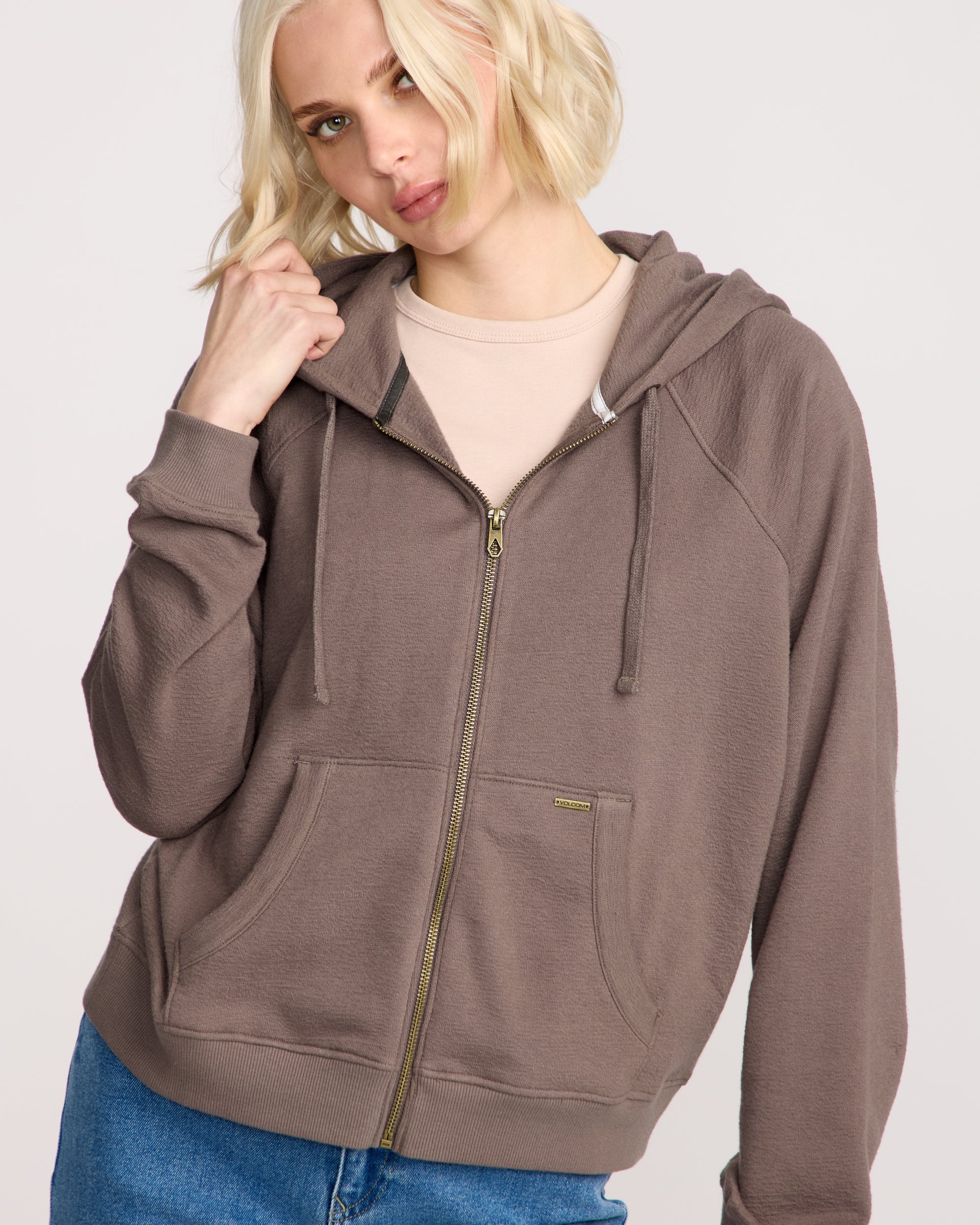 Women's Lived In Fleece Zip - Image 5