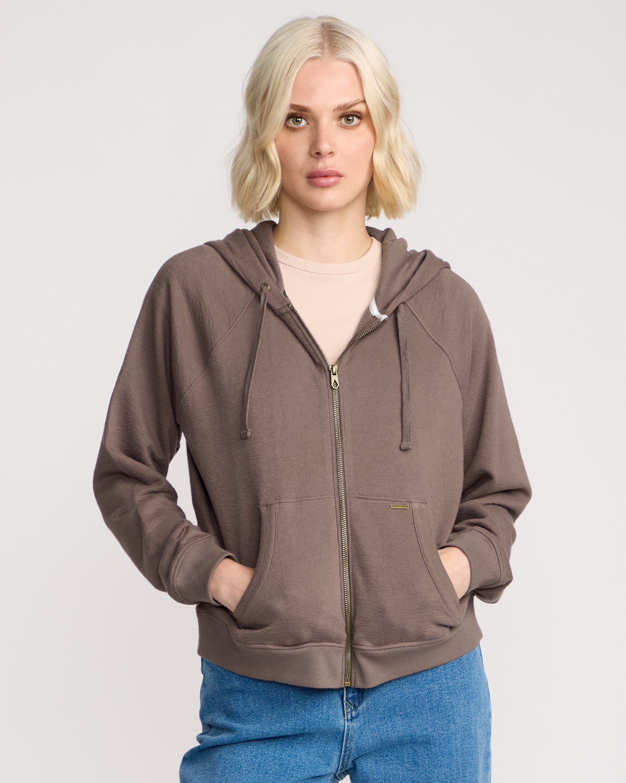 Women's Lived In Fleece Zip - Image 3